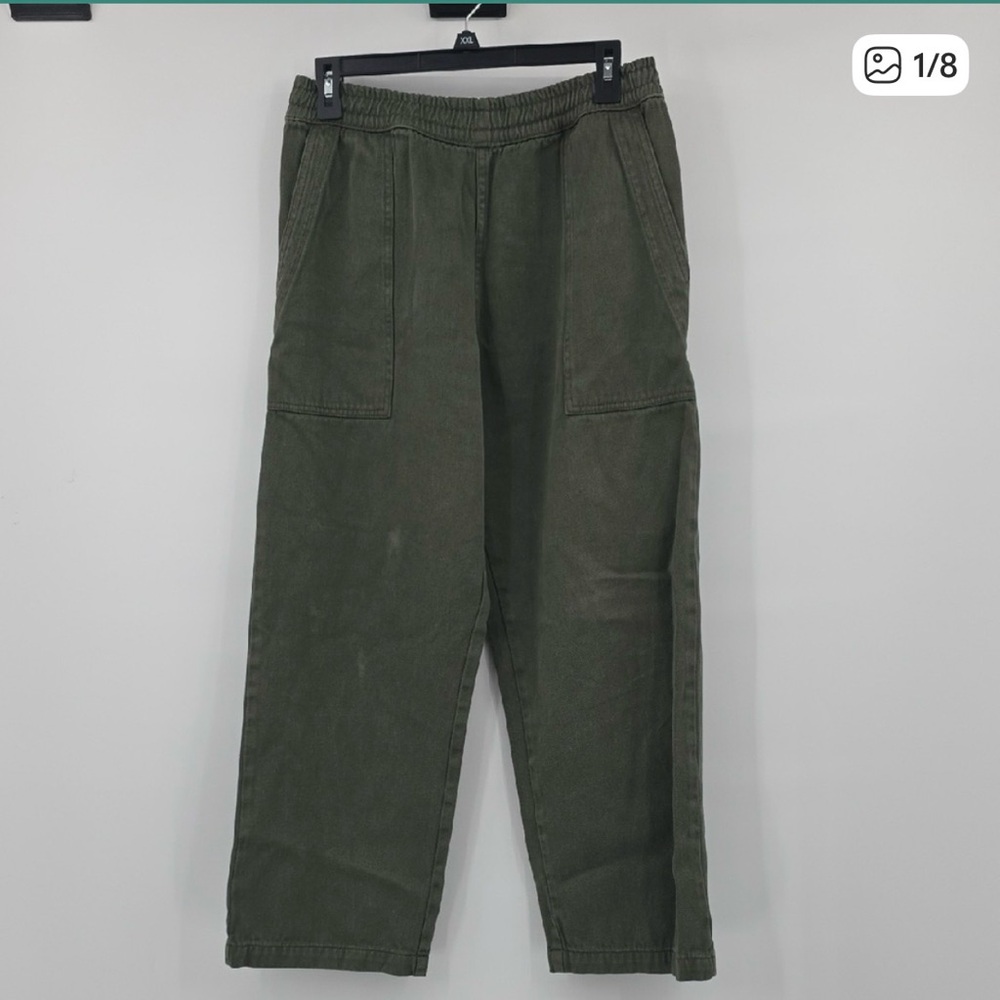Jungmaven Olive Green Ankle Pants Size L